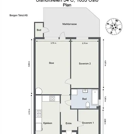 Daire Cozy Scandinavian In - Free Parking And Close To Many Amenities Oslo